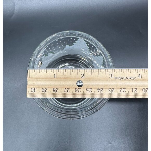 Vintage Glass Jar Storage Container Christmas Pandas Snowman 90s Kitschy Candy - Picture 10 of 10